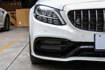 Mercedes C-class W205 2014–2021 Korisarja diffuusorilla (AMG C63-designs 2018-2021) kuva 2