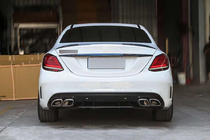 Mercedes C-class W205 2014–2021 Korisarja diffuusorilla (AMG C63-designs 2018-2021) kuva 4
