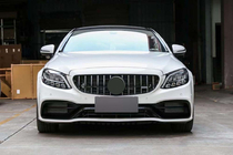 Mercedes C-class W205 2014–2021 Korisarja diffuusorilla (AMG C63-designs 2018-2021) kuva 5