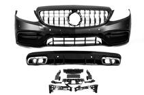 Mercedes C-class W205 2014–2021 Korisarja diffuusorilla (AMG C63-designs 2018-2021) kuva 7