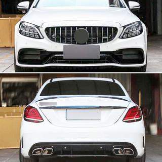 Korisarja diffuusorilla (AMG C63-designs 2018-2021) Mercedes C-сlass W205 2014–2021 kuva 3