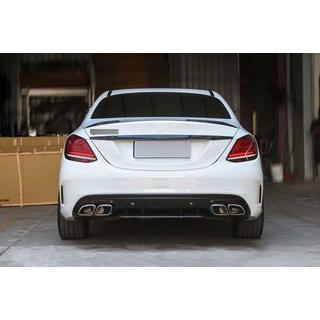 Korisarja diffuusorilla (AMG C63-designs 2018-2021) Mercedes C-сlass W205 2014–2021 kuva 4