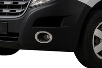 Nissan NV400 2010–2024 Sumuvalojen kromilistat Carmos (2 kpl, ruostumaton teräs) kuva 1