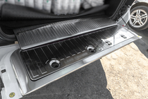 Toyota Land Cruiser 200 2007–2021 Tavaratilan koristeosien sarja (ruostumaton teräs) kuva 3