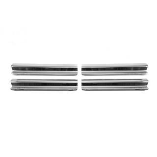 Carmos sisäkynnyslistat (4 kpl, ruostumaton teräs) kuva 2