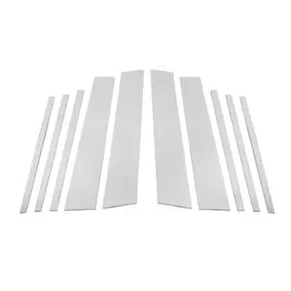 Ovipilarilistat (10 kpl, ruostumaton teräs) Volkswagen Tiguan 2016–2023 kuva 2