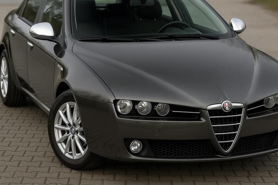 Alfa Romeo 159 2005–2011 Sivupeilien kuoret (2 kpl, ruostumaton teräs) Carmos Image