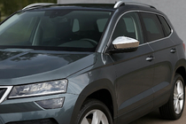Skoda Karoq 2018– Sivupeilien kuoret (2 kpl, ruostumaton teräs) Carmos kuva 1