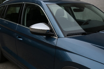Skoda Kodiaq 2016–2023 Sivupeilien kuoret (2 kpl, ruostumaton teräs) Carmos kuva 1