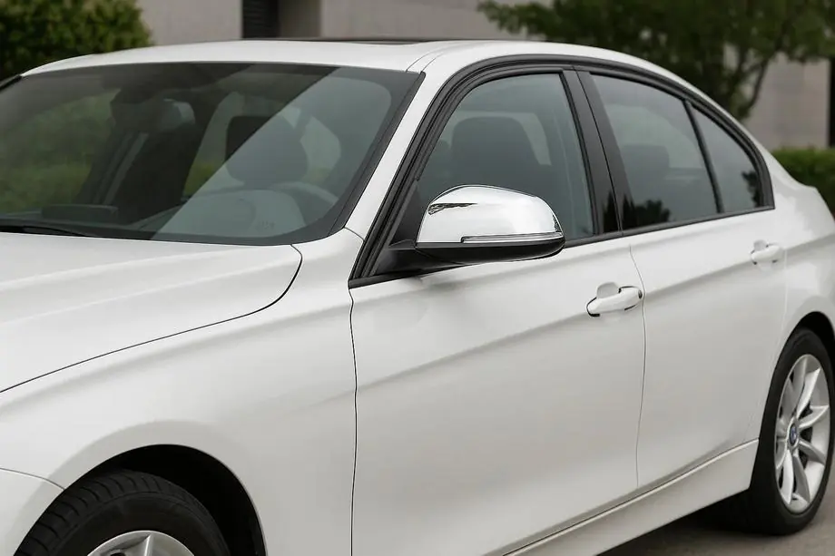 BMW 3-sarja F30/F31 2012–2019 Sivupeilien kuoret (2 kpl, ruostumaton teräs) Carmos Image