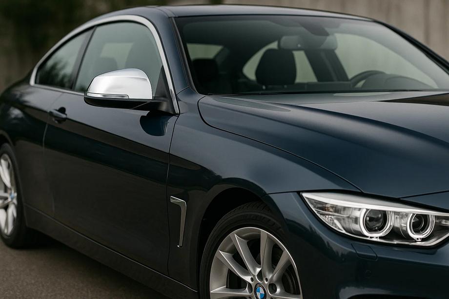BMW 4-sarja F32/F33/F36 2012–2020 Sivupeilien kuoret (2 kpl, ruostumaton teräs) Carmos Image