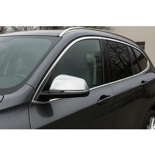 Sivupeilien kuoret (2 kpl, ruostumaton teräs) Carmos BMW X1 F48 2015–2022 kuva 1