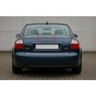 Rekisterikilven yläpuolinen koristelista (Carmos, ruostumaton teräs) V-2 Audi A4 B6 2000–2004 kuva 1