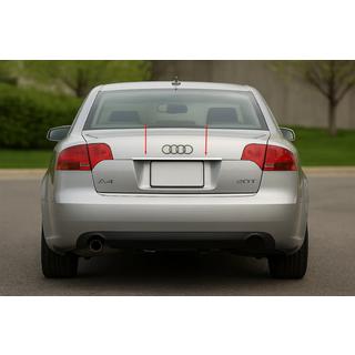 Rekisterikilven yläpuolinen koristelista (Carmos, ruostumaton teräs) V-2 Audi A4 B7 2004–2008 kuva 1