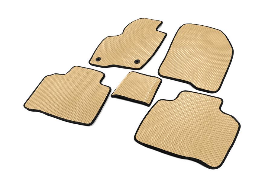 Ford Edge 2014–2024 EVA-lattiamatot (Beige) Kuva 2