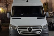 Volkswagen Crafter 2006–2016 Tuulilasin aurinkolippa kehyksellä (Valkoinen, 5 mm) kuva 4