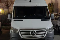 Mercedes Sprinter W907/W910 2018– Tuulilasin aurinkolippa kehyksellä (Valkoinen, 5 mm) kuva 4