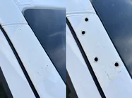 Mercedes Sprinter W907/W910 2018– Tuulilasin aurinkolippa kehyksellä (Valkoinen, 5 mm) kuva 7