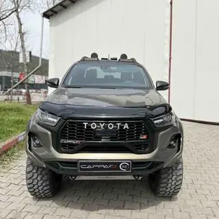 Konepellin deflektori (2020+, EuroCap) Toyota Hilux 2015– kuva 1