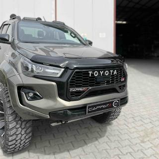 Konepellin deflektori (2020+, EuroCap) Toyota Hilux 2015– kuva 3