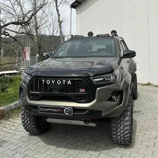 Konepellin deflektori (2020+, EuroCap) Toyota Hilux 2015– kuva 2
