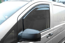 Mercedes Vito W639 2004–2014 Ikkunatuulisuojat, upotettavat Niken Luxury (2 kpl) kuva 8