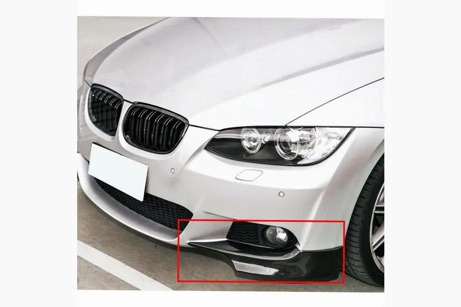 BMW 3-sarja E90/E91 2005–2011 B-laatu Etupuskurin spoilerin lippa Flap (E92 Coupe) Image