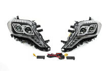 Toyota Land Cruiser Prado 150 2009–2023 Full LED -ajovalot eteen (2013-2017, 2 kpl) kuva 1