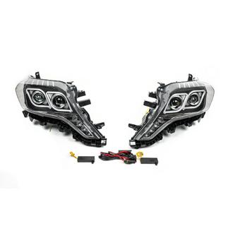 Full LED -ajovalot eteen (2013-2017, 2 kpl) Toyota Land Cruiser Prado 150 2009–2023 kuva 1