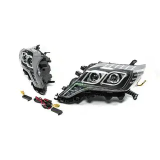 Full LED -ajovalot eteen (2013-2017, 2 kpl) Toyota Land Cruiser Prado 150 2009–2023 kuva 2