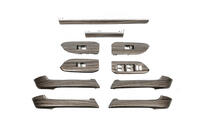 Toyota Land Cruiser Prado 150 2009–2023 Tummat puukuvioiset sisustapaneelin koristeosat (sarja) kuva 1