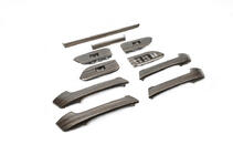 Toyota Land Cruiser Prado 150 2009–2023 Tummat puukuvioiset sisustapaneelin koristeosat (sarja) kuva 3