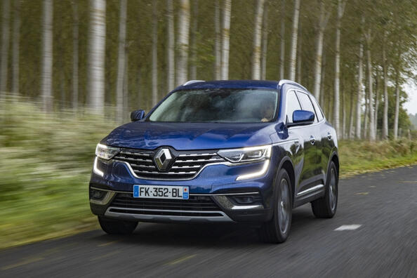 Renault Koleos II -sukupolvi: kasvojenkohotettu versio