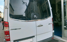 Mercedes Sprinter W906 2006–2018 Takalasin reunalista Carmos (2 kpl, ruostumaton teräs) kuva 3