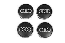 Audi Vanteiden keskiökupit mustat au5955 (59 mm / 55 mm, 4 kpl) kuva 1