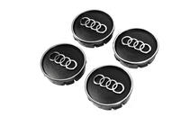 Audi Vanteiden keskiökupit mustat au5955 (59 mm / 55 mm, 4 kpl) kuva 2