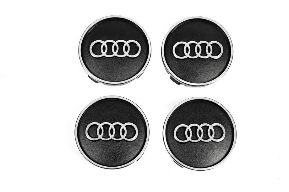 Audi Vanteiden keskiökupit mustat au5955 (59 mm / 55 mm, 4 kpl) Image