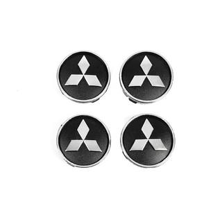 Vanteiden keskikapselit mustat mit5955tur-b (59 mm x 55 mm, 4 kpl) kuva 1