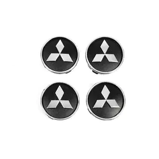 Vanteiden keskikapselit mustat mit5955tur-b (59 mm x 55 mm, 4 kpl) kuva 1