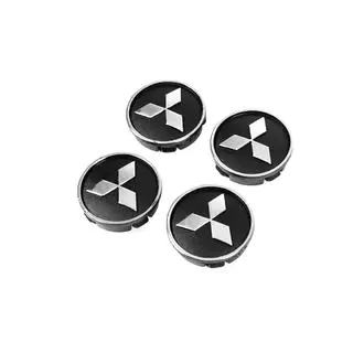 Vanteiden keskikapselit mustat mit5955tur-b (59 mm x 55 mm, 4 kpl) kuva 2