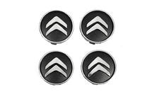 Citroen Vanteiden keskiökapselit, mustat cit5955tur-bl (59 mm – 55 mm, 4 kpl) kuva 1