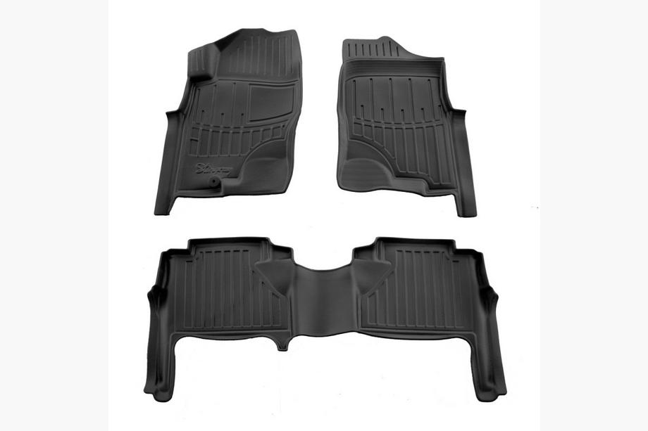 Nissan Navara 2006–2015 Stingray 3D automatot (5 kpl, polyuretaani) Image