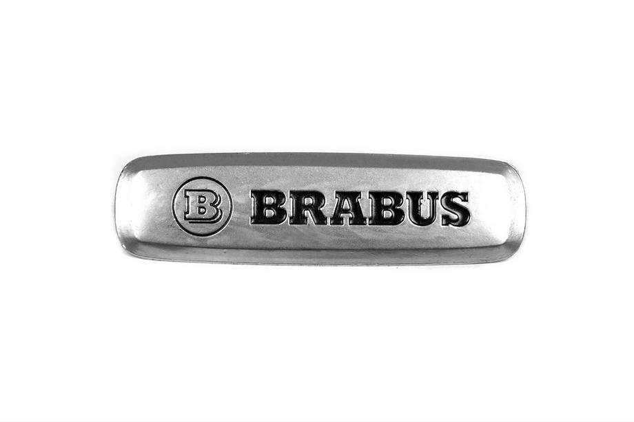 Mercedes-Benz Brabus alumiininen merkkilaatta automattoihin (1 kpl) Kuva 1