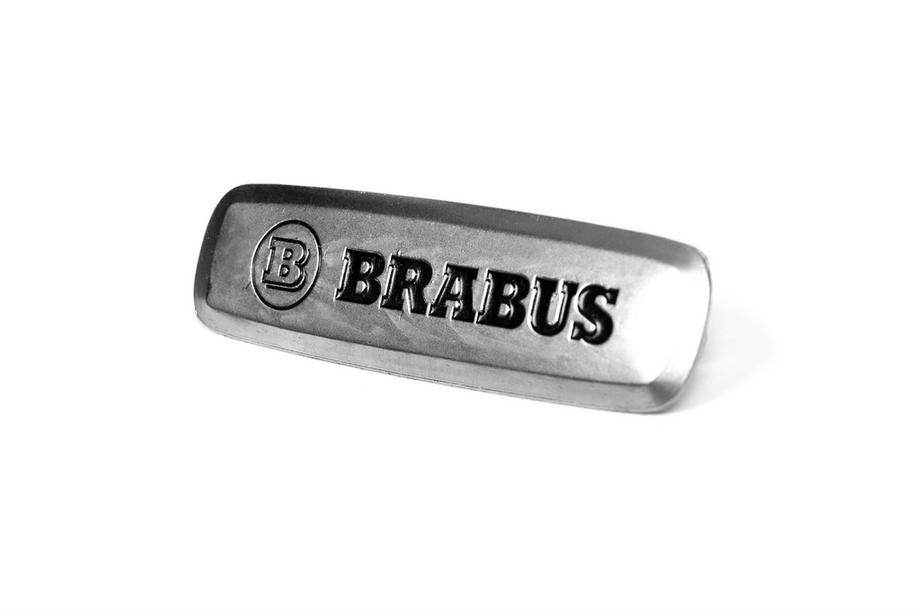 Mercedes-Benz Brabus alumiininen merkkilaatta automattoihin (1 kpl) Kuva 2