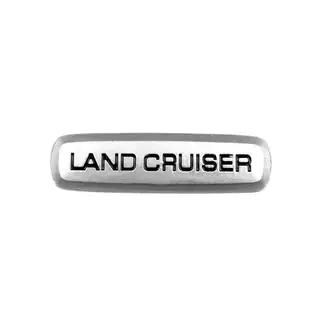 Land Cruiser alumiininen merkki mattoihin (1 kpl) kuva 1