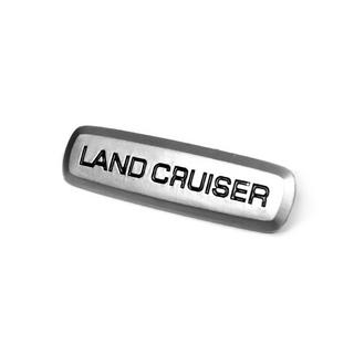 Land Cruiser alumiininen merkki mattoihin (1 kpl) kuva 2