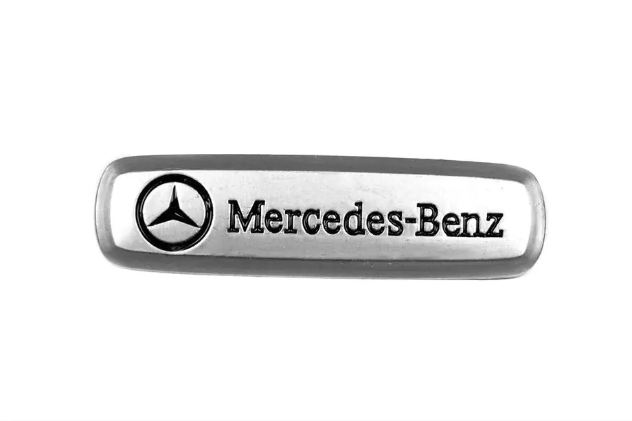 Mercedes-Benz Mercedes alumiininen merkki automattoihin (1 kpl) Kuva 1