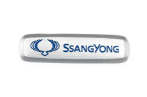 SsangYong Alumiininen embleemi automattoihin (1 kpl) kuva 1