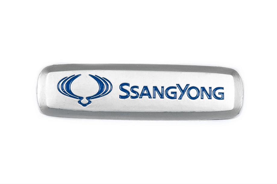 SsangYong Alumiininen embleemi automattoihin (1 kpl) Image