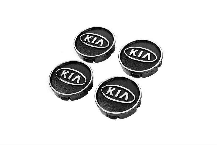 KIA Mustat vanteen keskiökupit kia60tur-bl (59 mm–55 mm, 4 kpl) Image